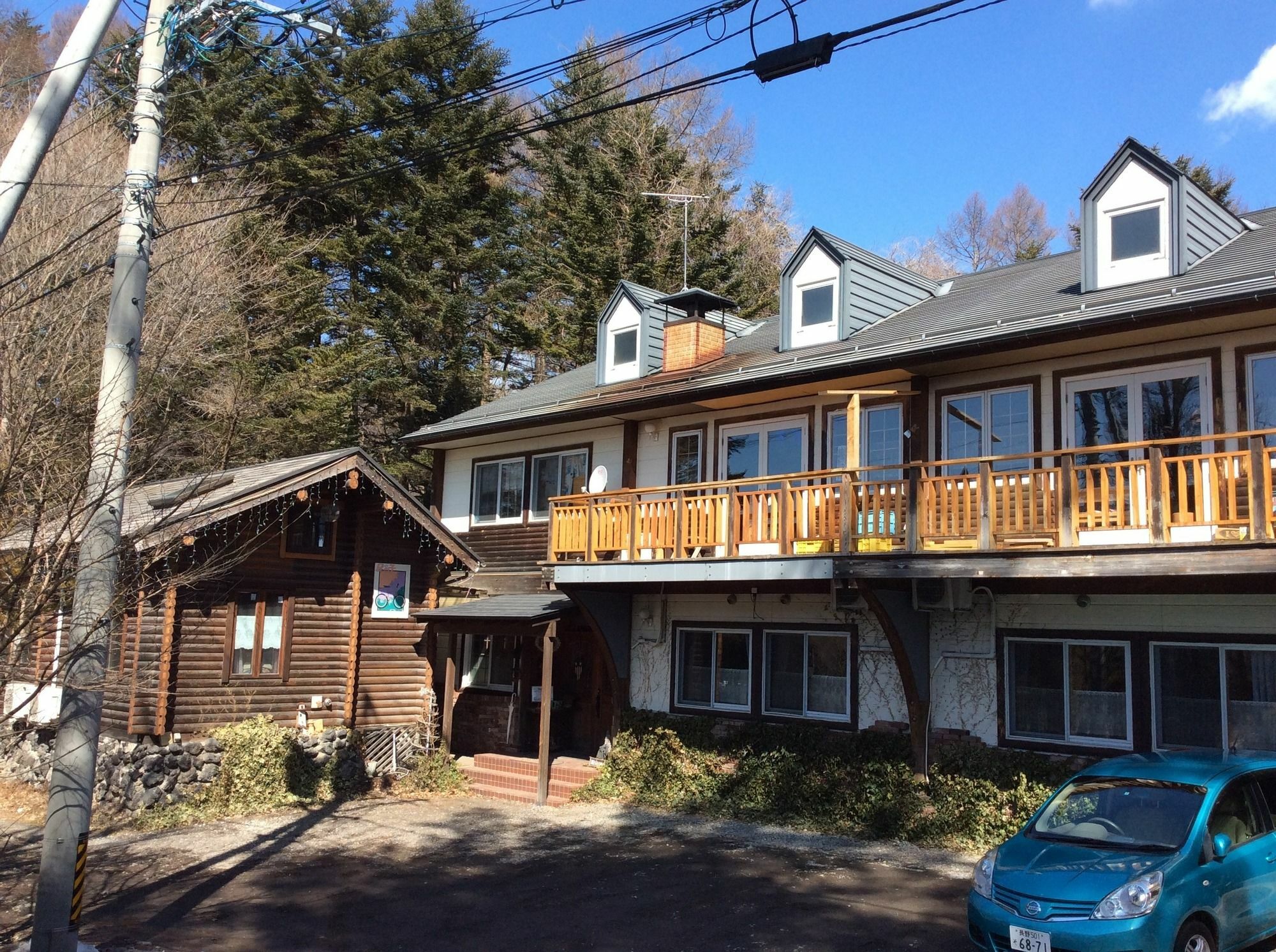 Pension And Log Cottage Hoshinoko Karuizawa Buitenkant foto